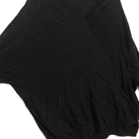 Lord & Taylor asymmetrical black sweater - Picture 3 of 6